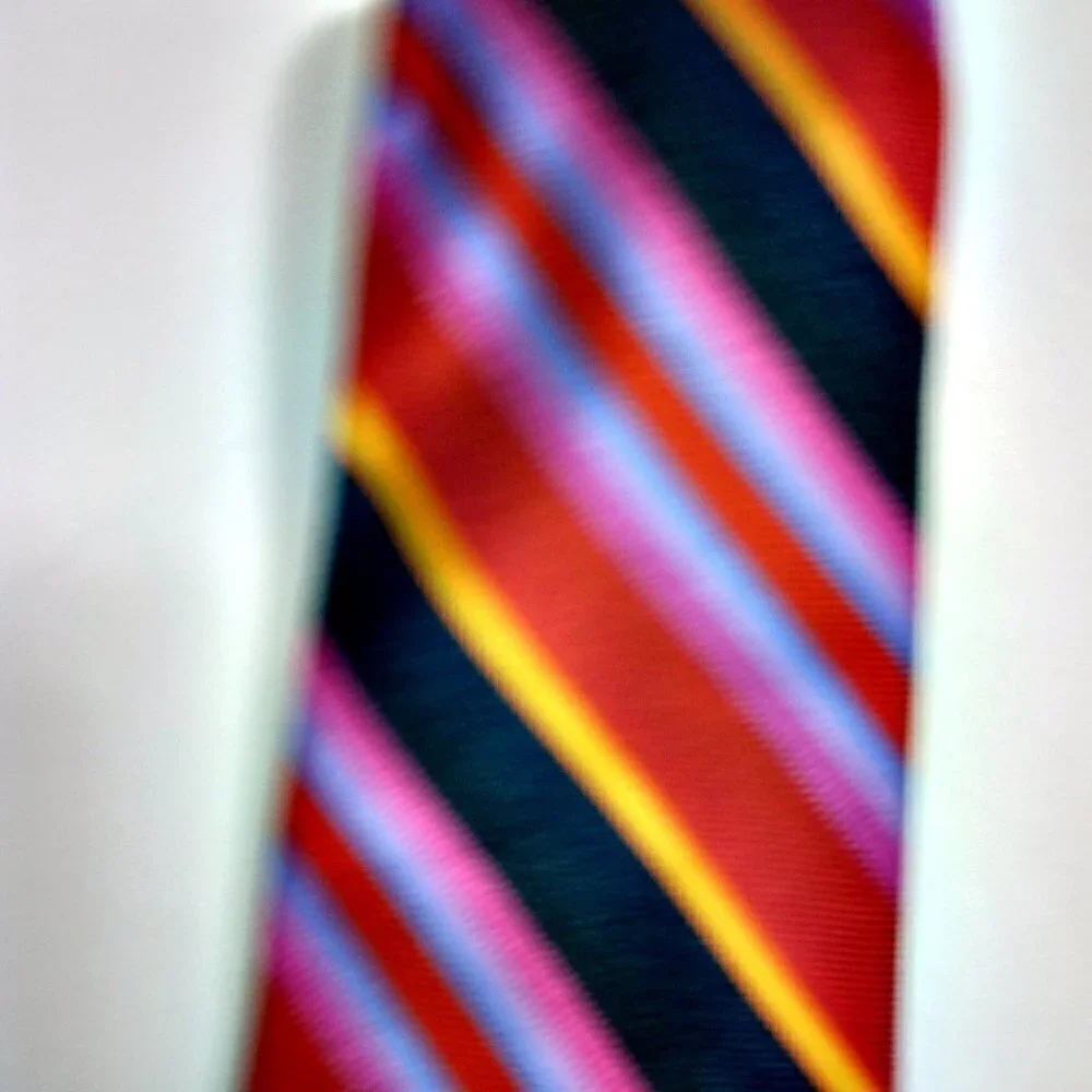 Robert Talbott Best Of Class Handsewn Multicolor Striped Silk Tie 4